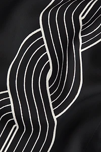 Chemise grande taille imprimée