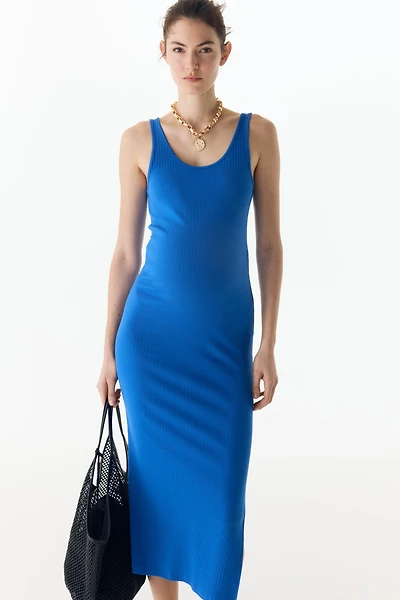 MAMA Fine-Knit Dress