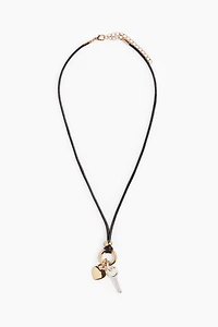 Cord Necklace with Pendant