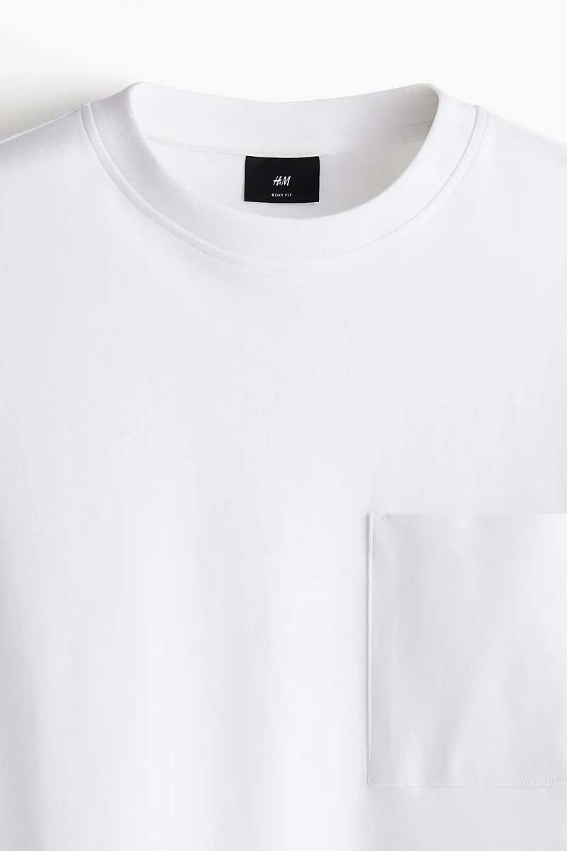 Loose-Fit Long-Sleeved Jersey Shirt