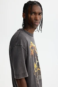 Loose-Fit Printed T-Shirt
