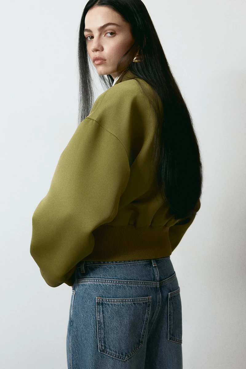 Barrel Leg High Waist Jeans