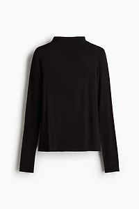Mock Turtleneck Top