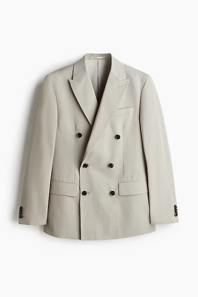 Veste classique à fermeture croisée