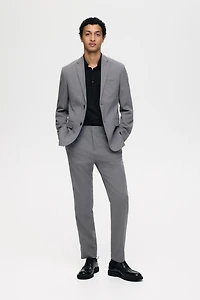 Slim-Fit Single-Breasted Jacket