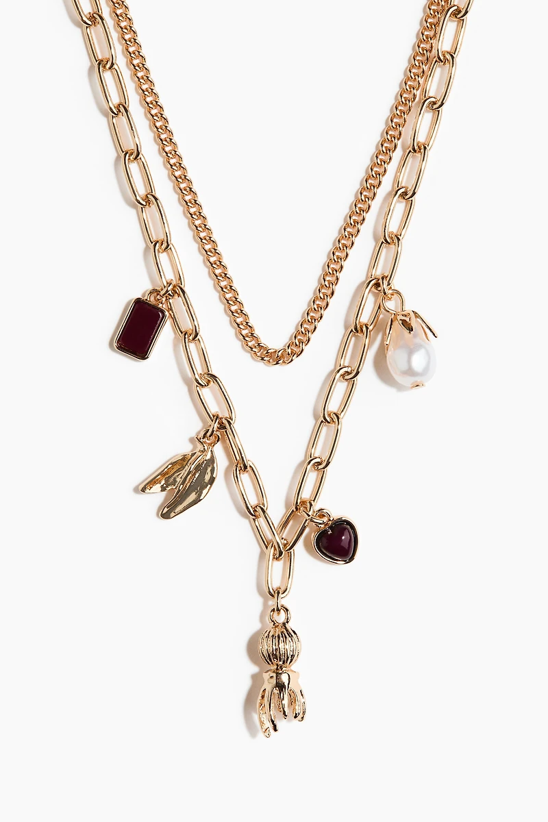 Collier à deux rangs