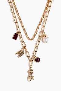 Collier à deux rangs