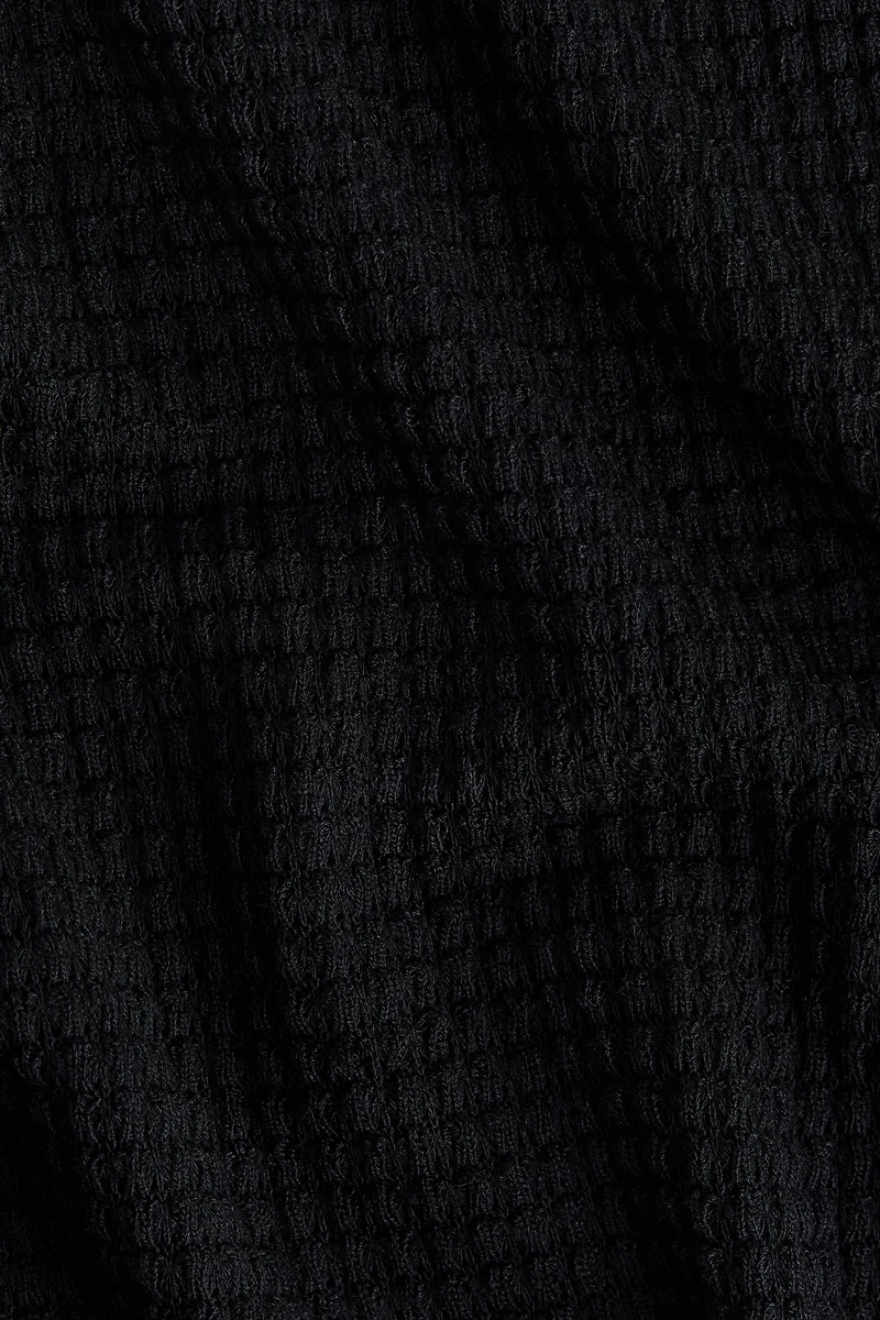 Batwing-Sleeved Jersey Top