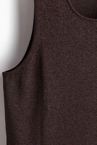 Regular-Fit Sheer Tank Top