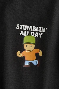 Printed Cotton T-Shirt