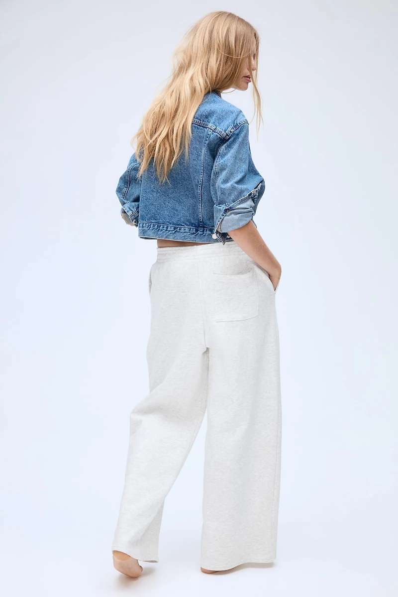 Wide-Leg Joggers