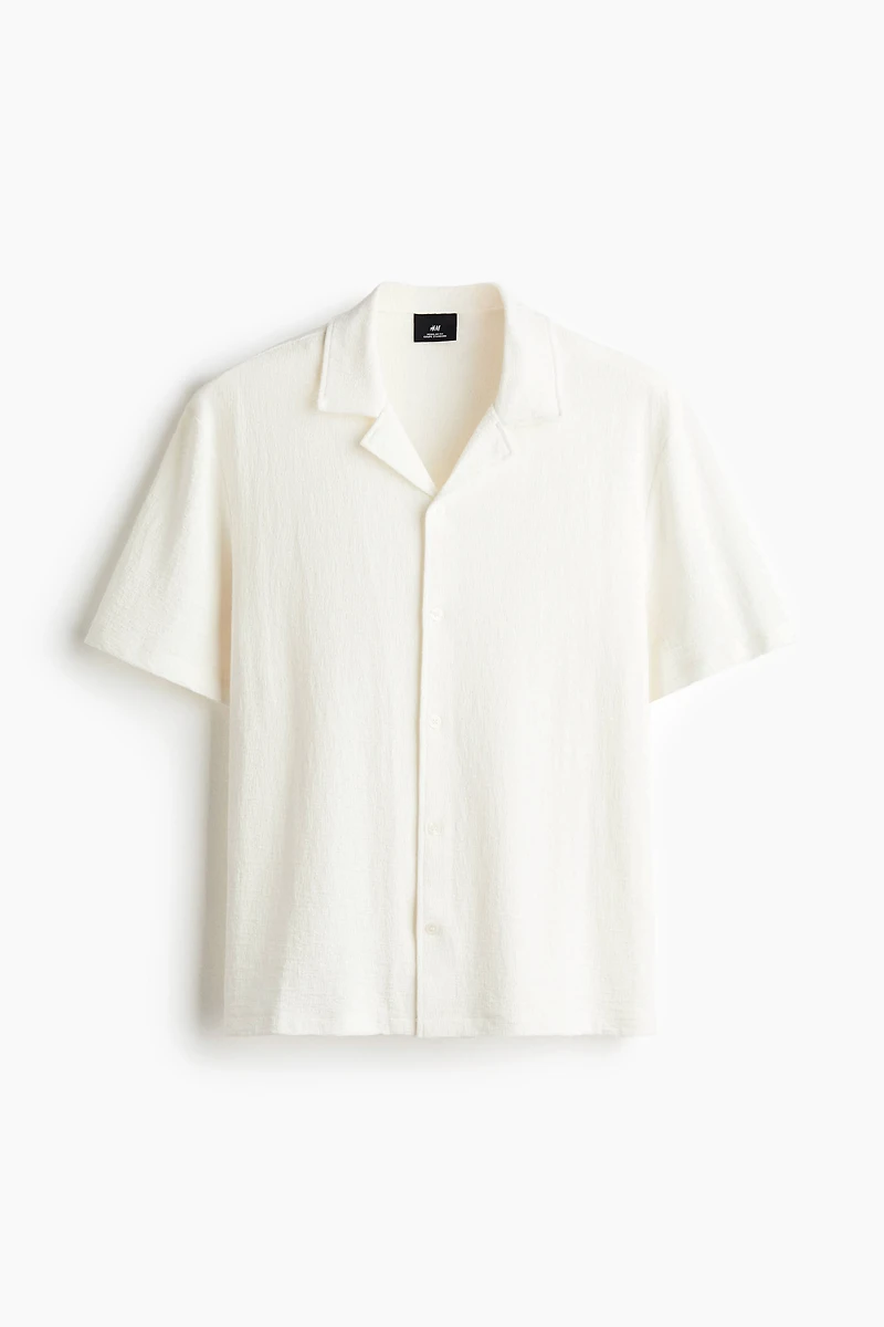 Regular-Fit Jersey Resort Shirt