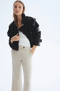 Pantalon semi-évasé sept huitième