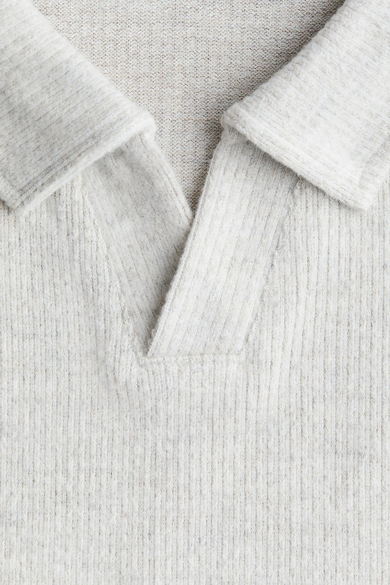V-Neck Polo Shirt