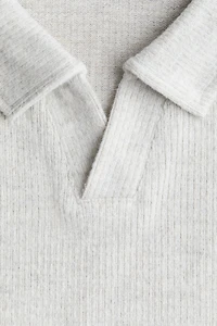 V-Neck Polo Shirt