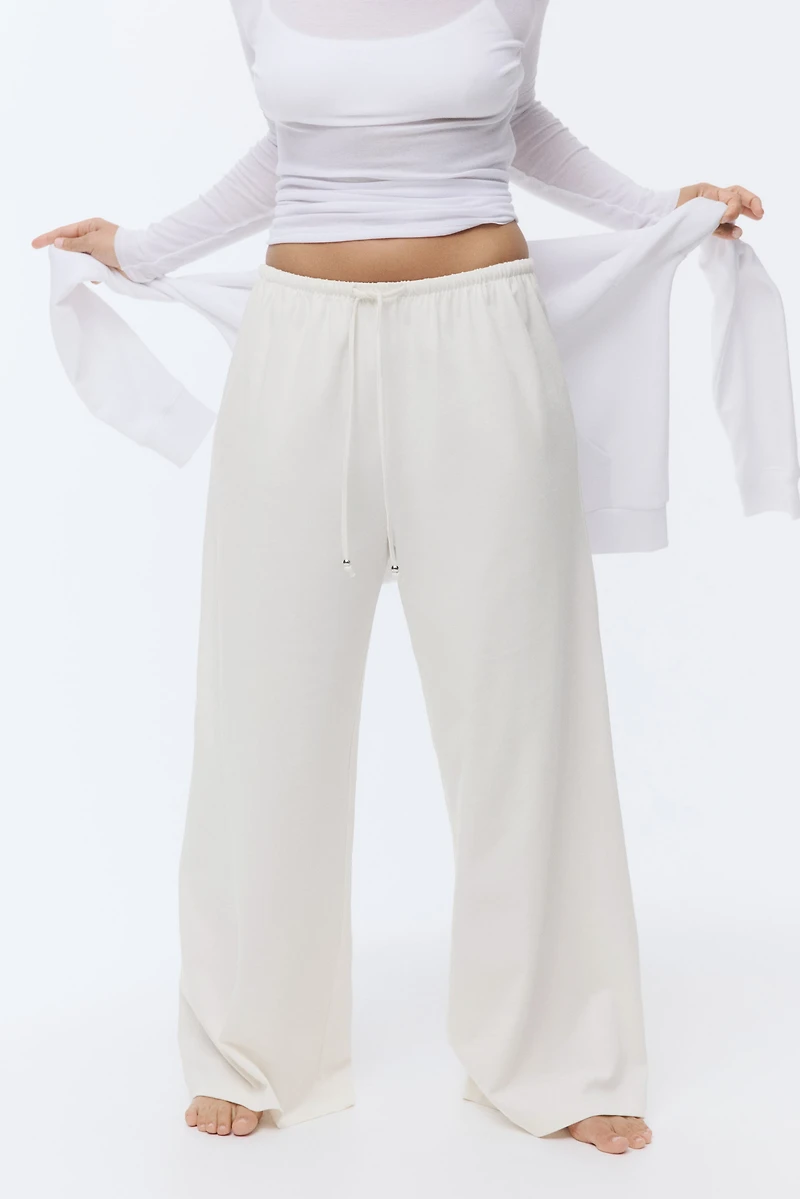 Cotton Drawstring Pants