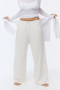 Cotton Drawstring Pants