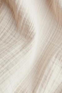 Robe trapèze en mousseline