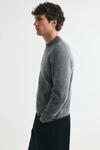 Regular-Fit Brushed Sweater