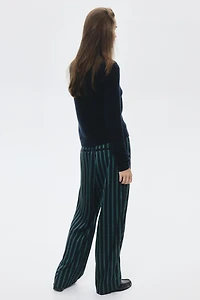 Pantalon à taille élastique