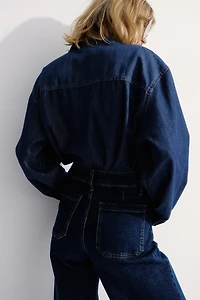Loose-Fit Denim Shirt