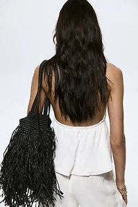 Viscose Halterneck Top