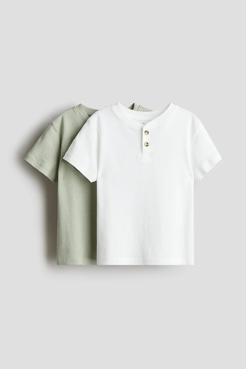 2-Pack Henley T-Shirts