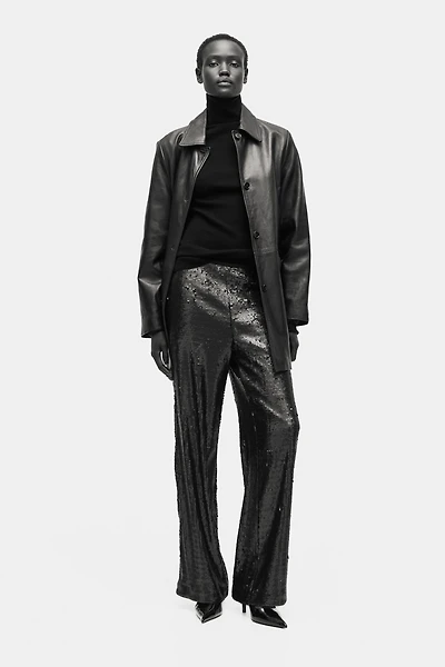 Sequined Pants