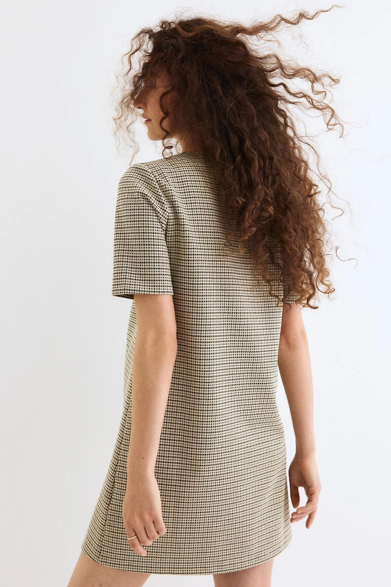 MAMA Robe droite avec boucles