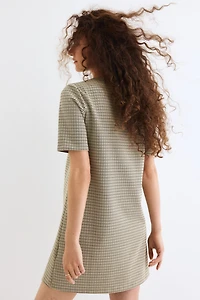 MAMA Robe droite avec boucles