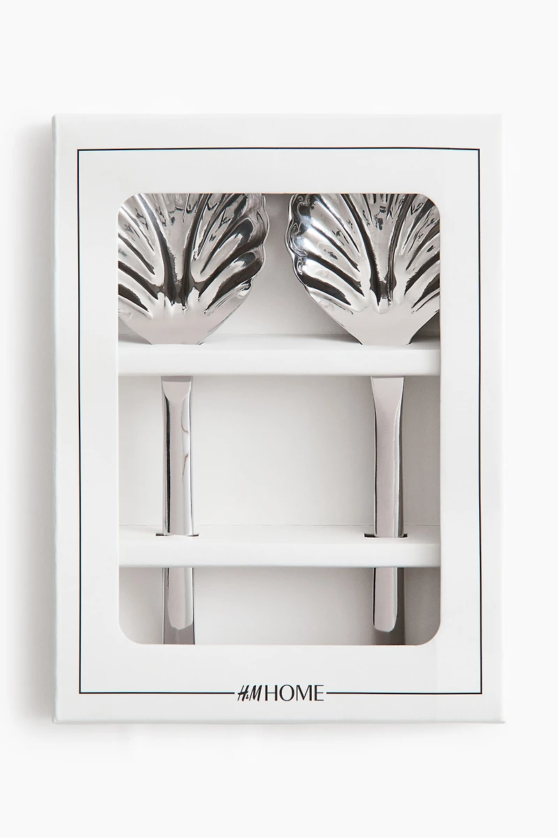 Seashell-Inspired Salad Servers