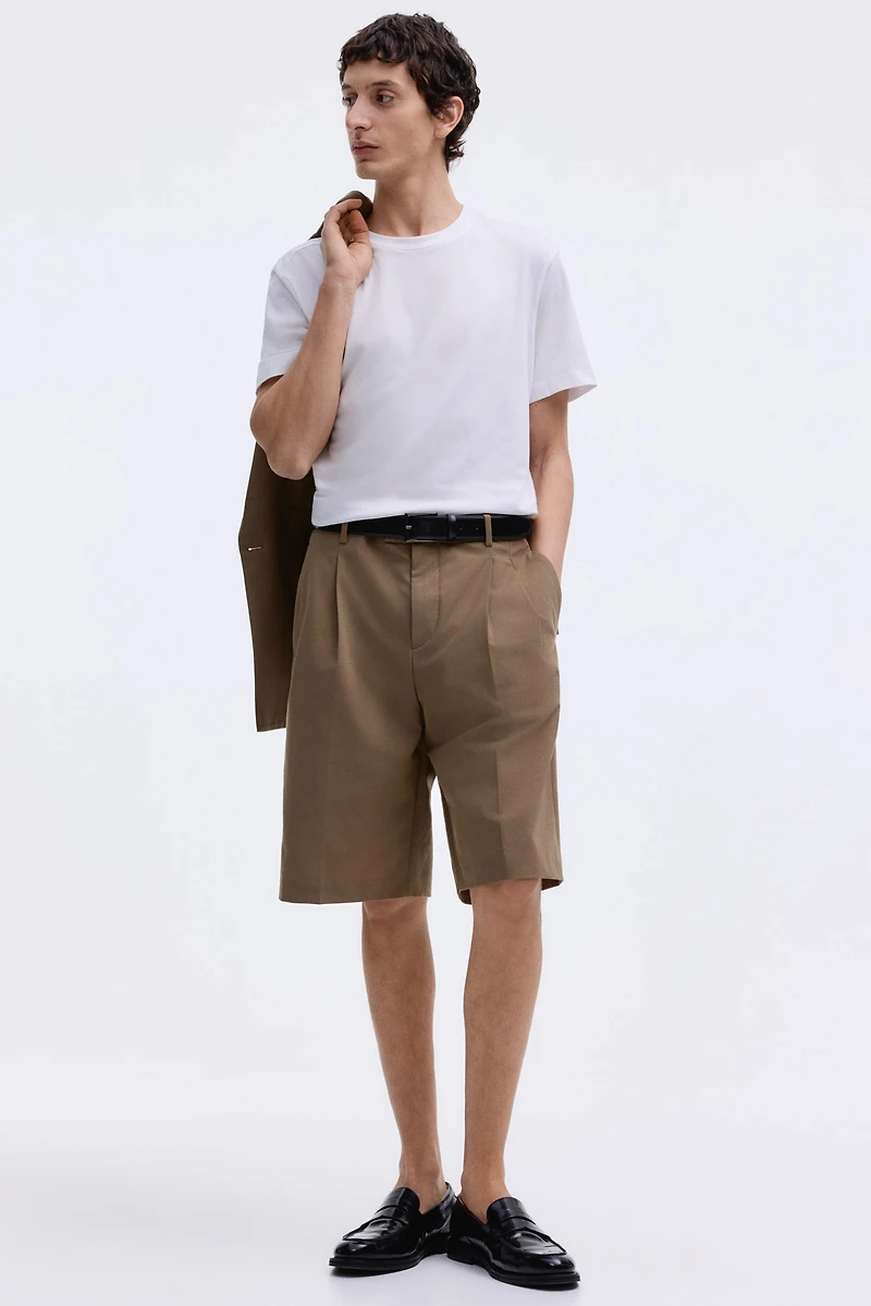 Loose-Fit Bermuda Shorts