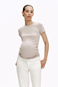 MAMA Straight Ankle Jeans