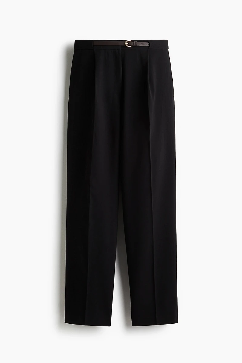 Belted Dress Pants