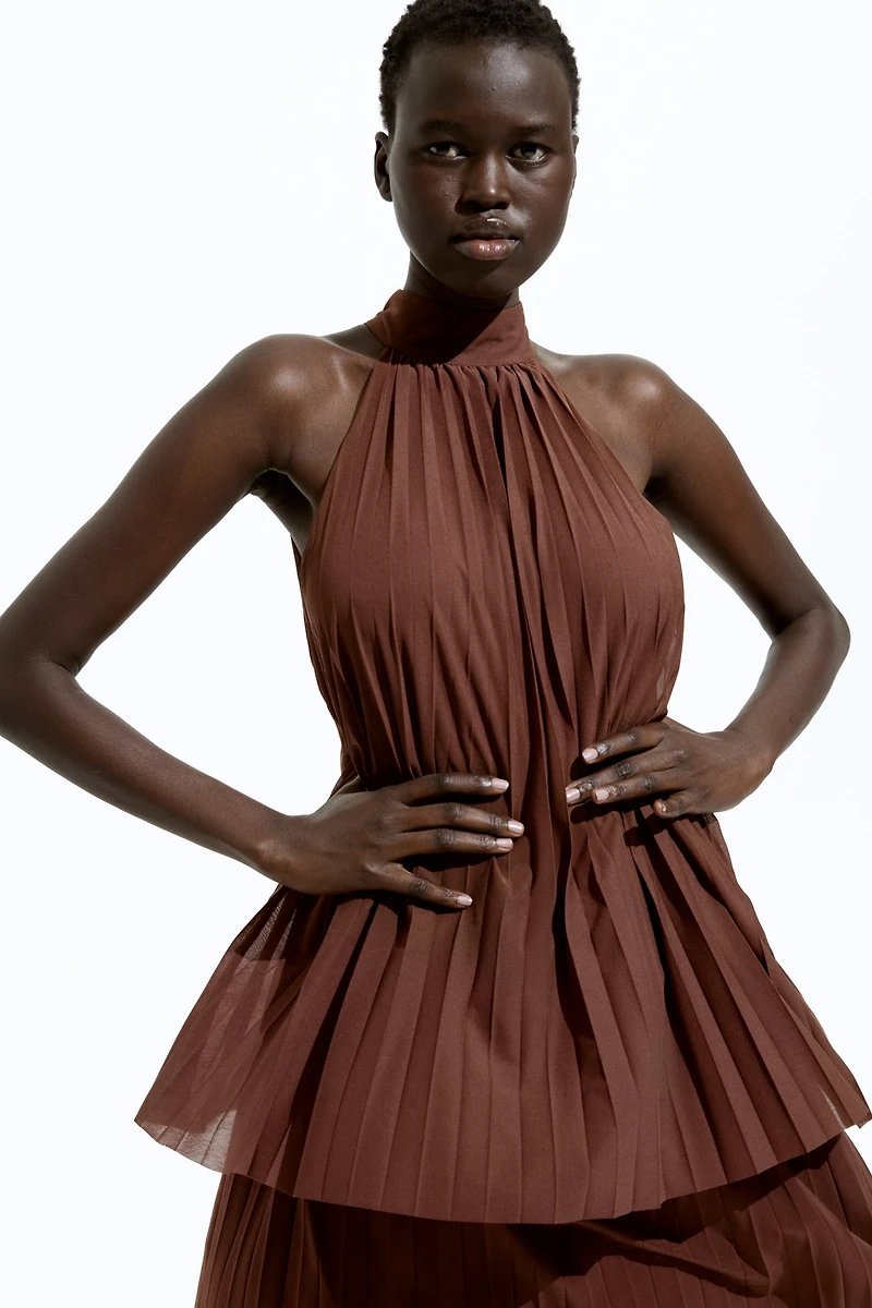 Pleated Dress