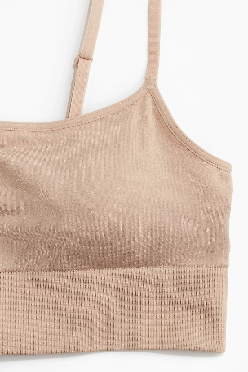 Bustier coussiné sans coutures