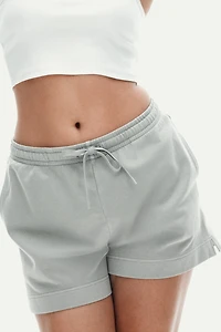 Washed Cotton Sweatshorts