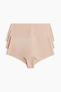 3-Pack Microfiber Shortie Briefs