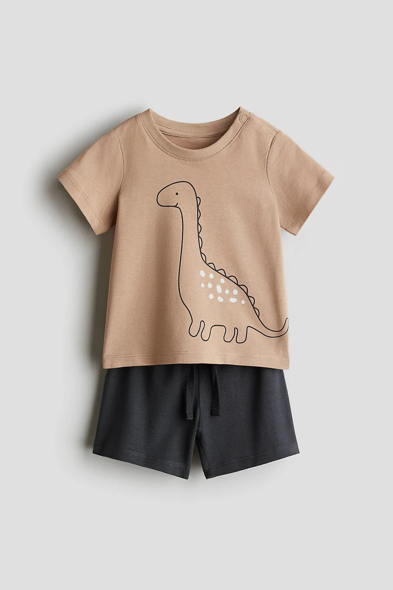 2-Piece Cotton Jersey Set