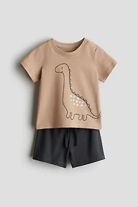 2-Piece Cotton Jersey Set