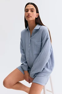 MAMA Before & After Muslin Pajamas