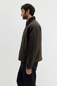 Veste en coton ciré