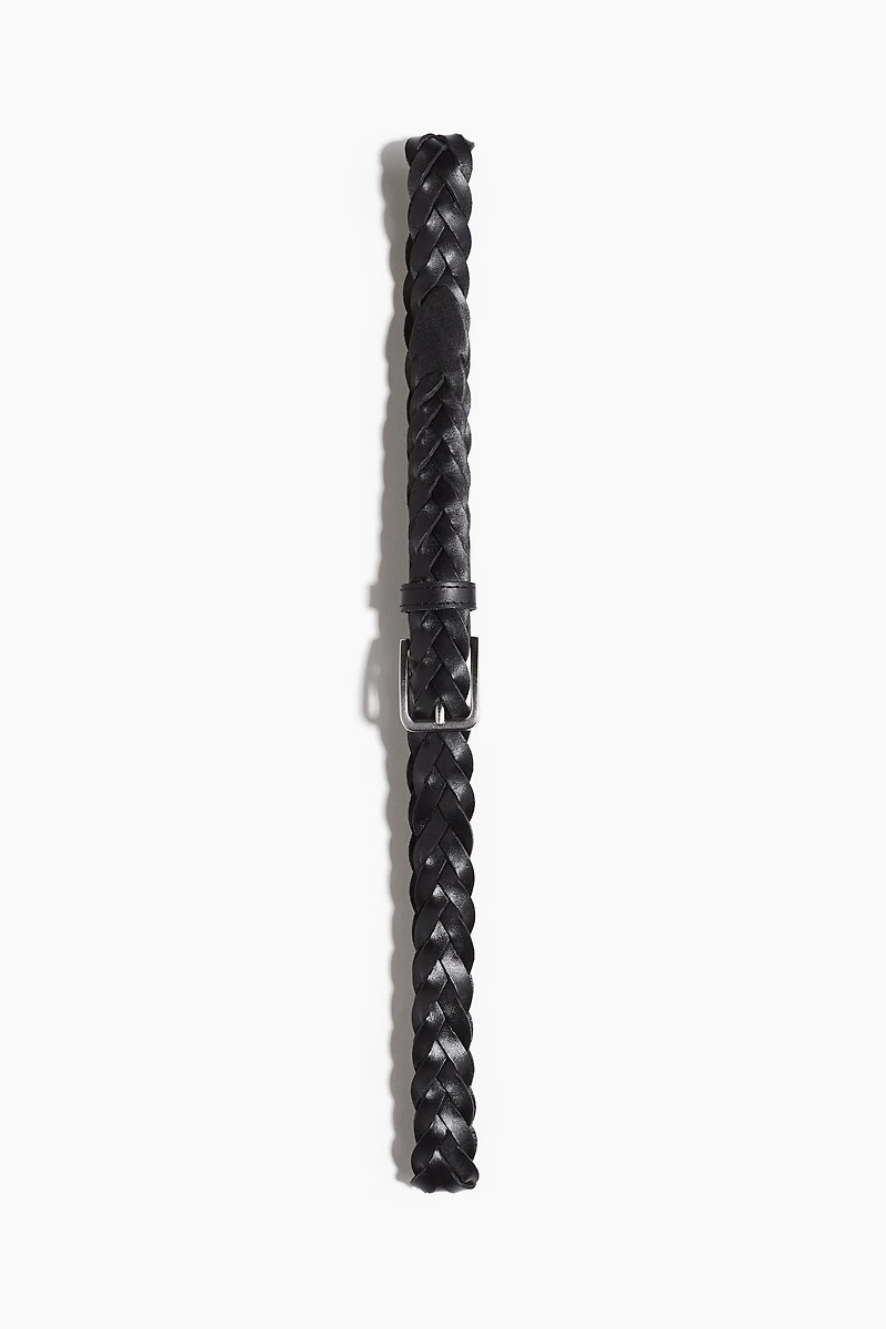 Braided Leather Belt