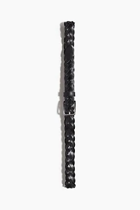 Braided Leather Belt