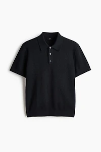 Regular-Fit Knit Polo Shirt