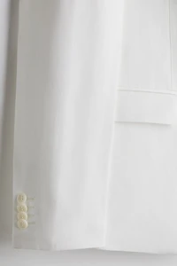 Regular-Fit Linen-Blend Jacket