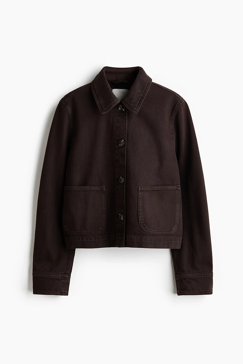 Cotton Twill Shacket