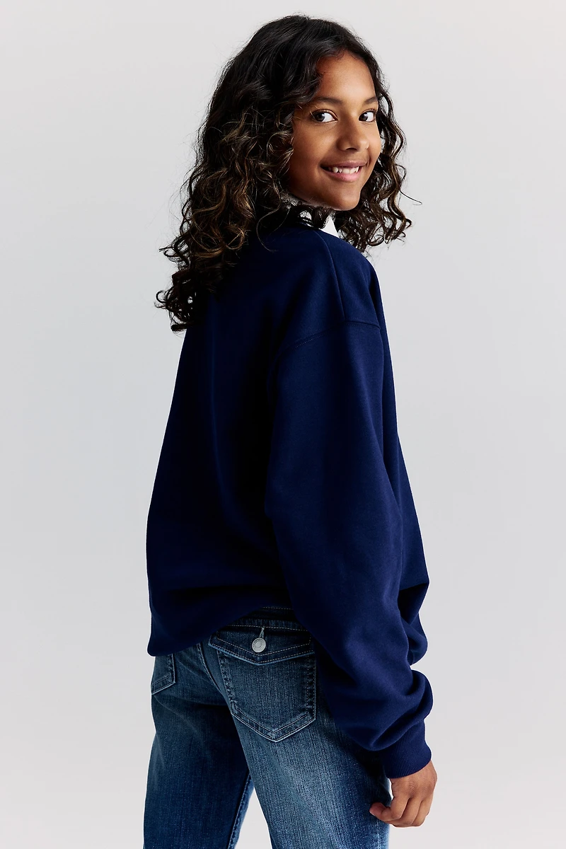 Bootcut Leg Low Jeans