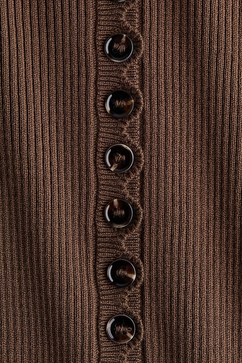 Ribbed Cardigan