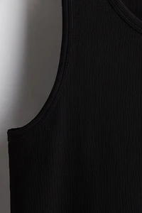 Slim Fit Ribbed Tank Top